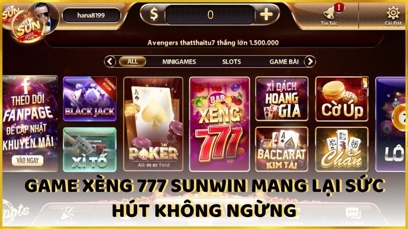 Game Xeng 777 Sunwin Mang Lai Suc Hut Khong Ngung (1)